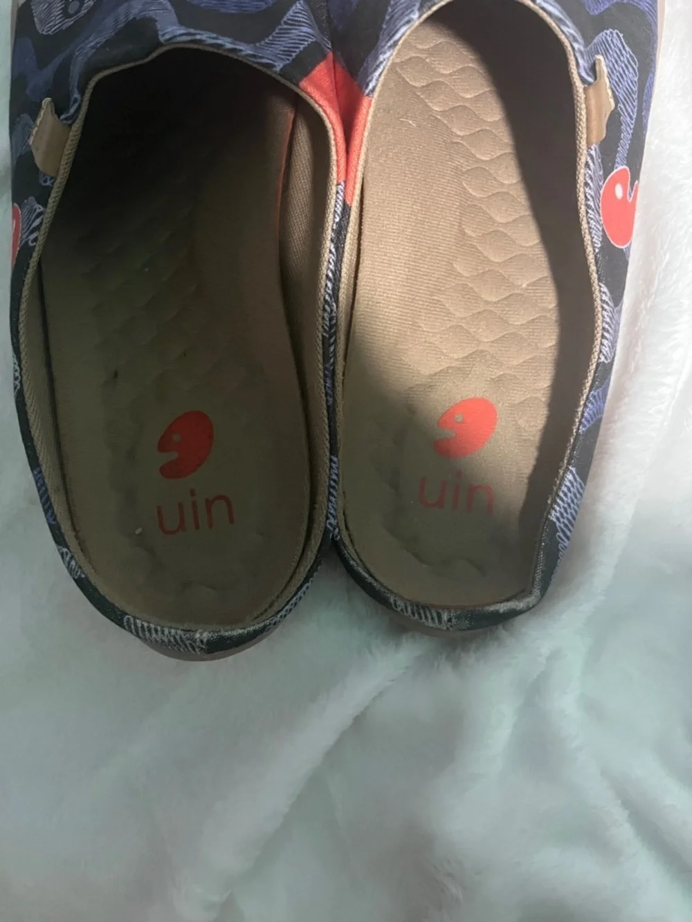 UIN Men’s La Pedrera Canvas Graphic Slip-On Shoes
